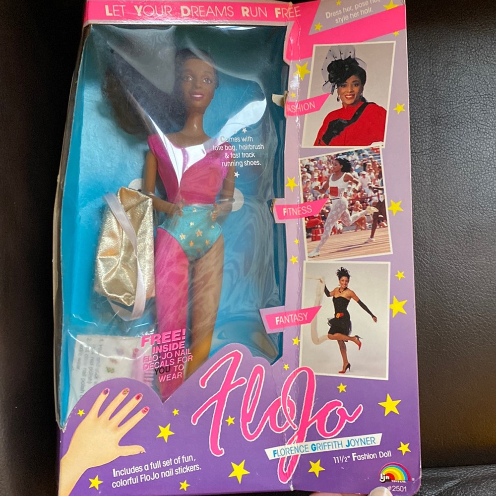 FloJo doll in box from 1989